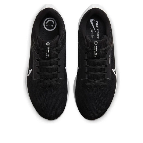Nike Air Zoom Pegasus 40 Wide 'Black White' DV7480-001 Men’s Size 9 - Picture 4 of 6